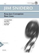 Easy Jazz Conception Bass Lines (book/CD play-along)