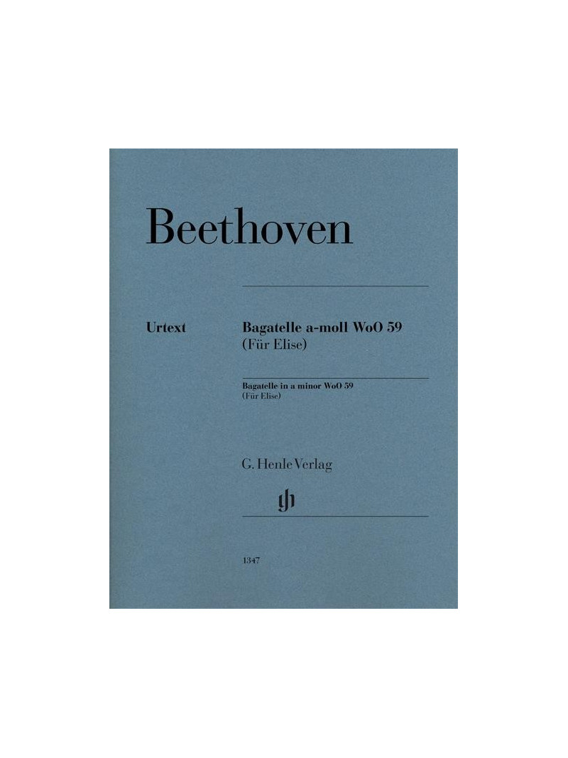 Bagatelle a-moll WoO 59 (Fur Elise)