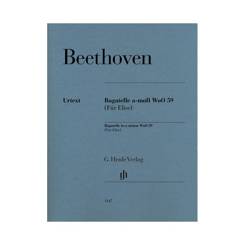 Für Elise Bagatelle a-moll WoO 59