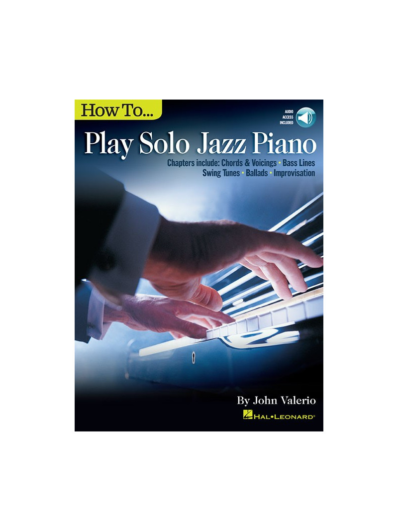 How to Play Solo Jazz Piano (book/Audio Online)
