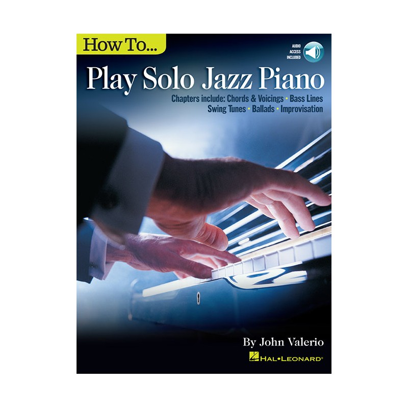 How to Play Solo Jazz Piano (book/Audio Online)
