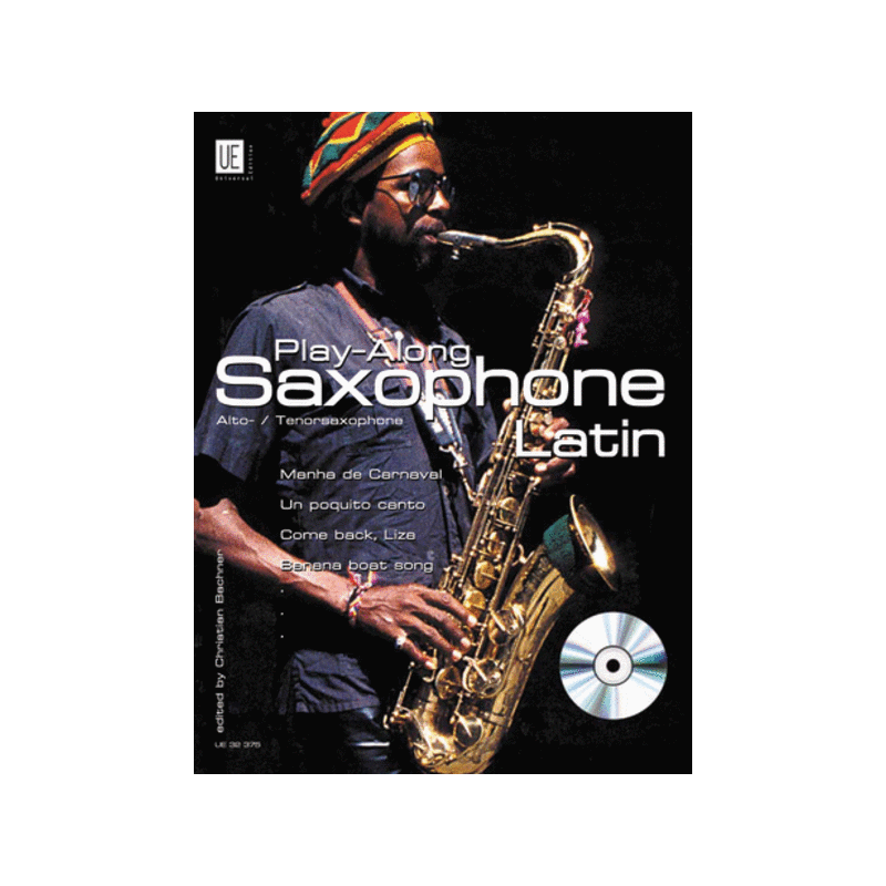 Play-Along Saxophone Latin (book/CD)
