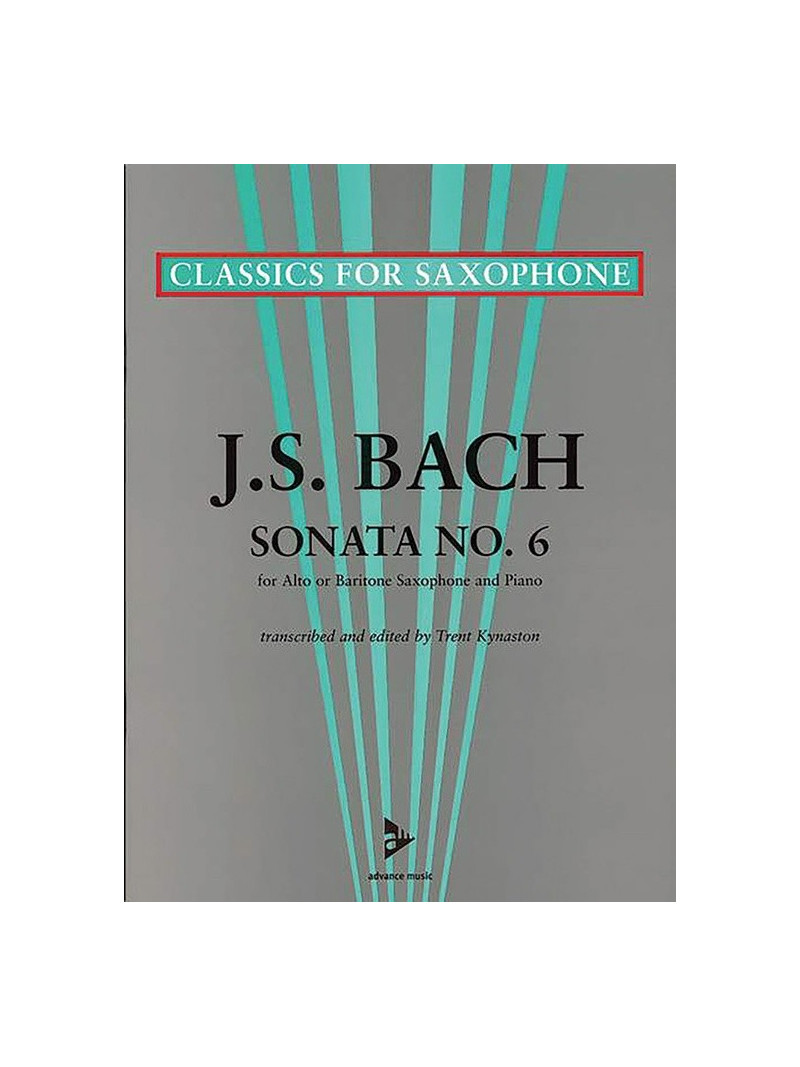 J.S. Bach : Sonata No. 6 A Major (Saxophone)