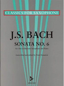 J.S. Bach : Sonata No. 6 A Major (Saxophone)