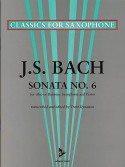 J.S. Bach: Sonata No. 6 A Major (Alto Saxophone)