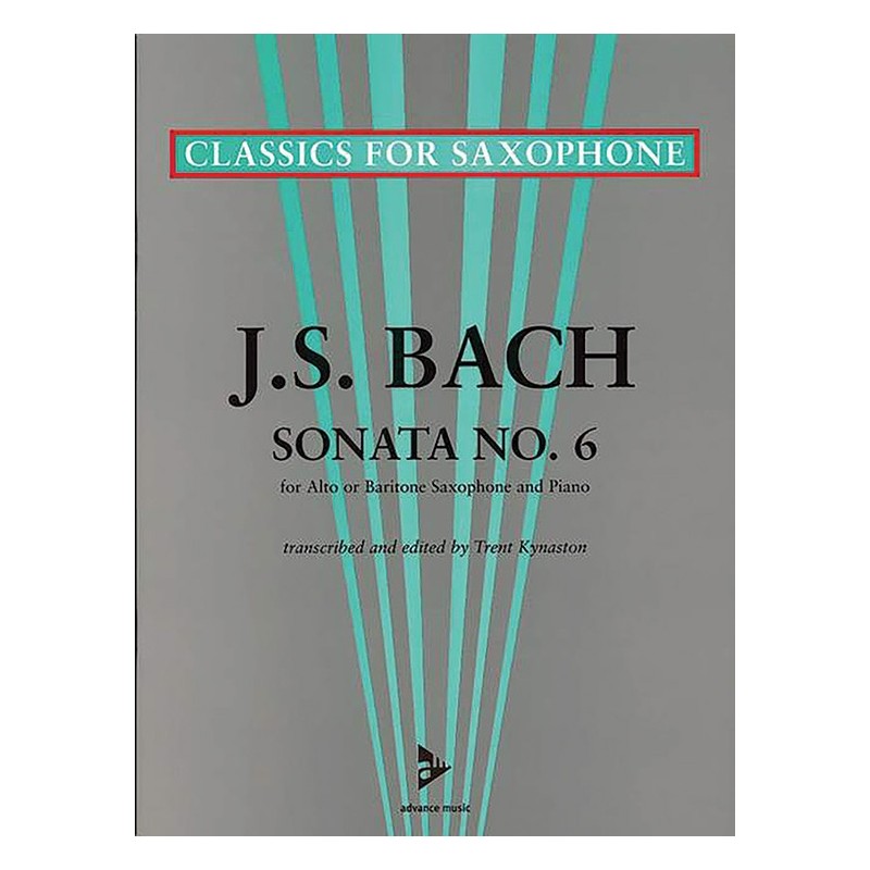 J.S. Bach : Sonata No. 6 A Major (Saxophone)
