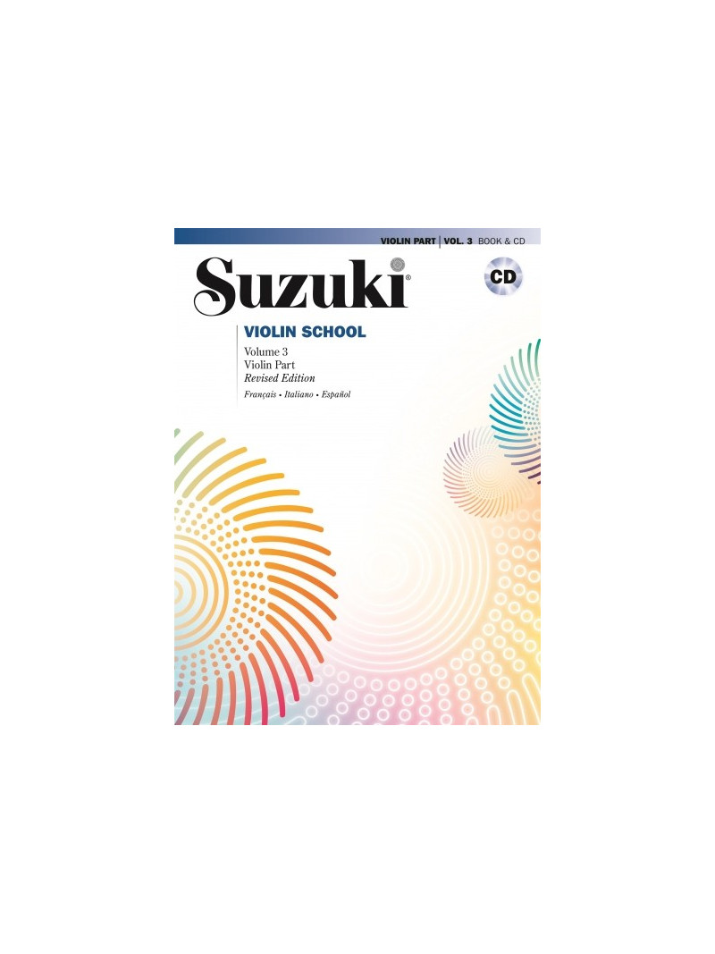 Suzuki - Violin School Volume 3 (book/CD)
