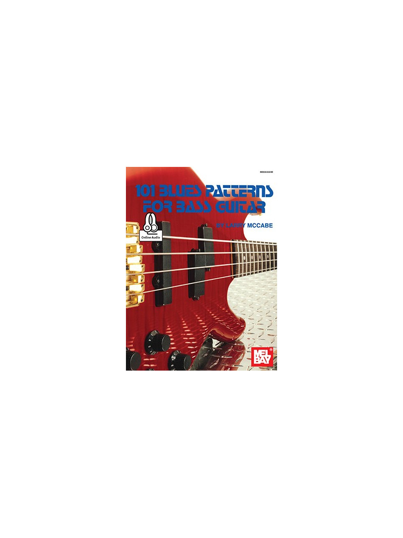101 Blues Patterns for Bass Guitar (book/CD)