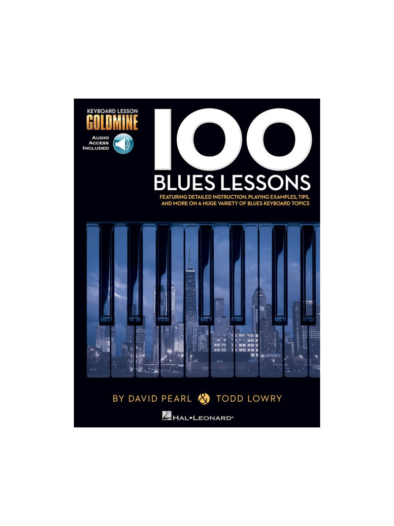 Goldmine : 100 Blues Lessons - Keyboard (book/2 CD)