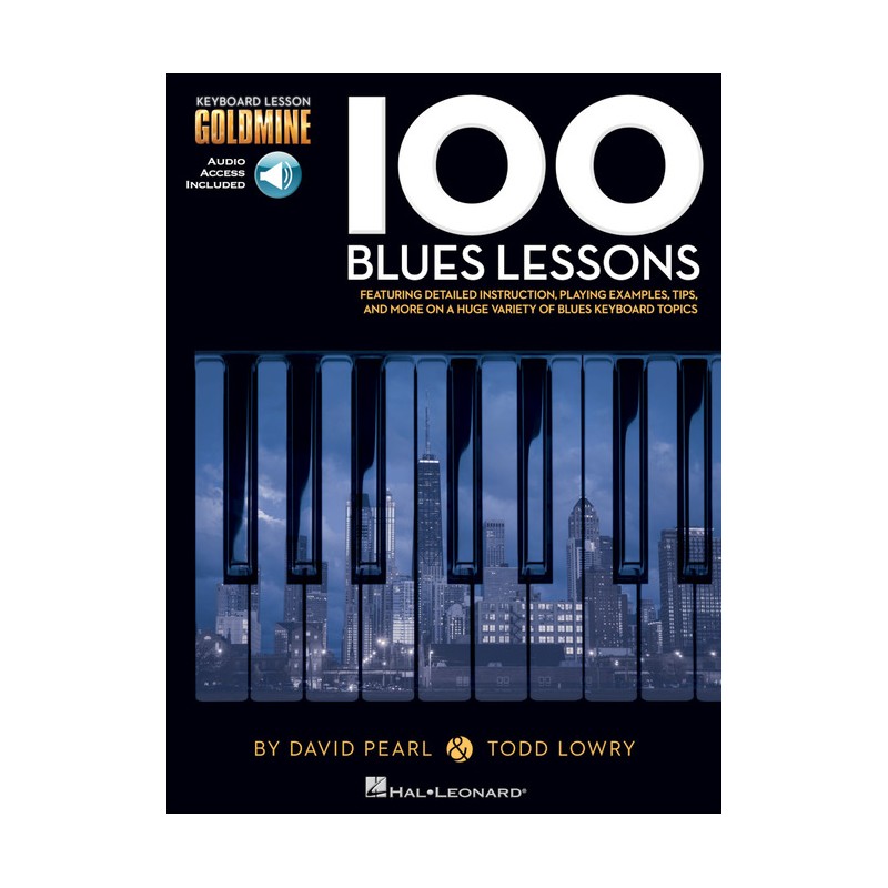 Goldmine : 100 Blues Lessons - Keyboard (book/2 CD)