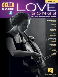 Love Songs: Cello Play-along Volume 7 (book/Audio Online)