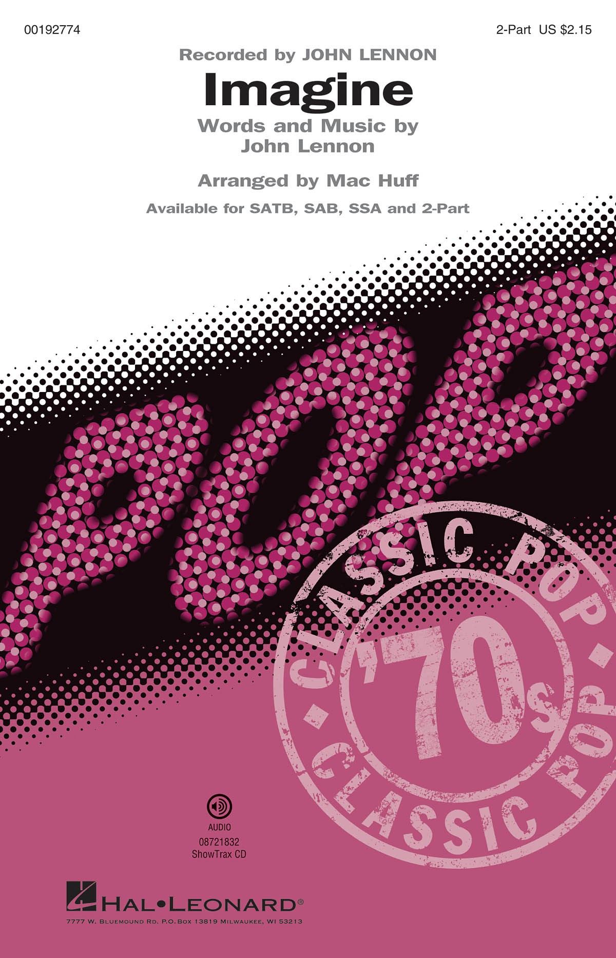 John Lennon - Imagine (Choral SATB)