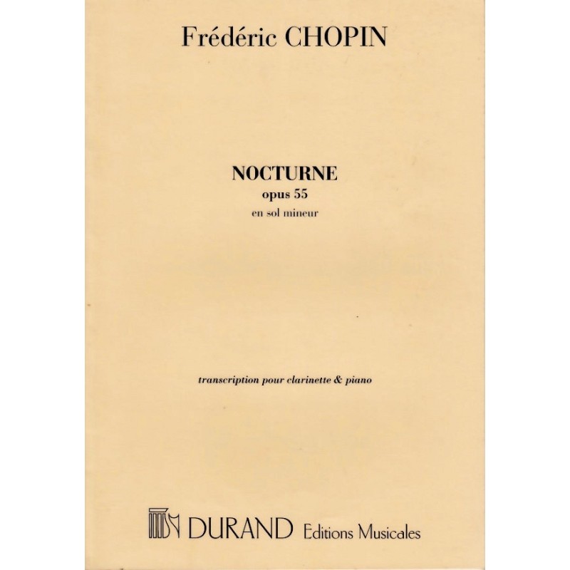 Frederic Chopin: Nocturne  Op. 55 (Clarinet)