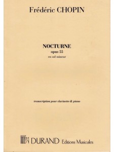 Frederic Chopin: Nocturne  Op. 55 (Clarinet)
