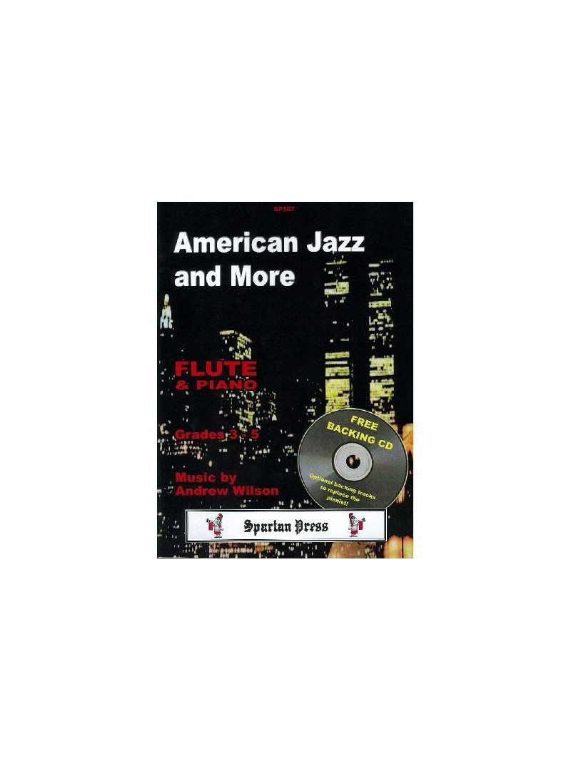 American Jazz and More for Flute (book/CD)