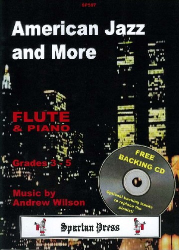American Jazz and More for Flute (book/CD)