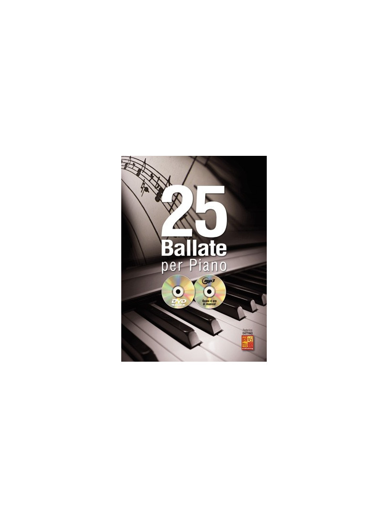 25 ballate per piano (liro/CD/DVD)