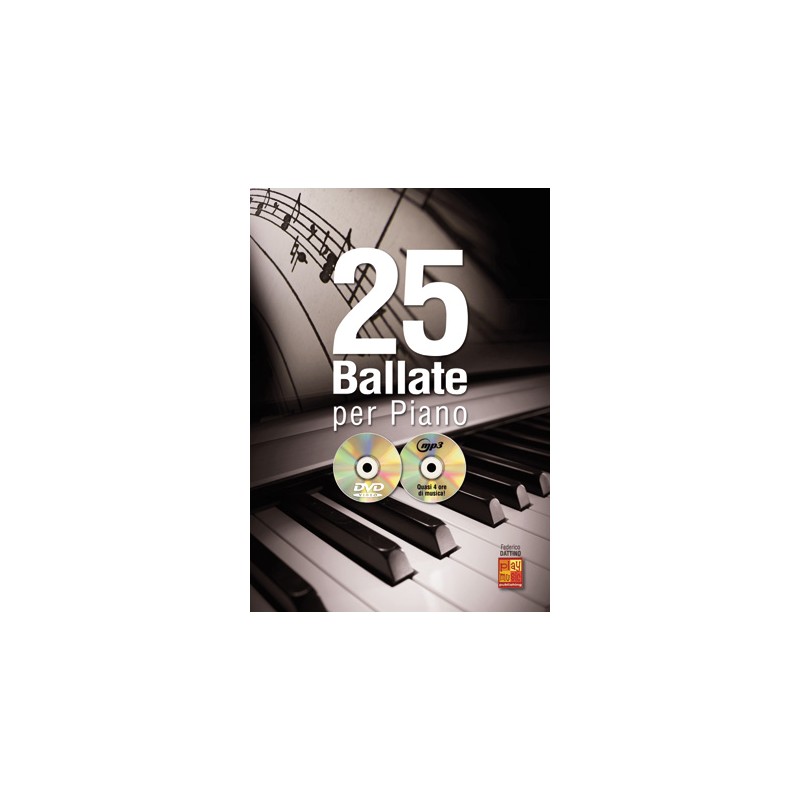 25 ballate per piano (liro/CD/DVD)