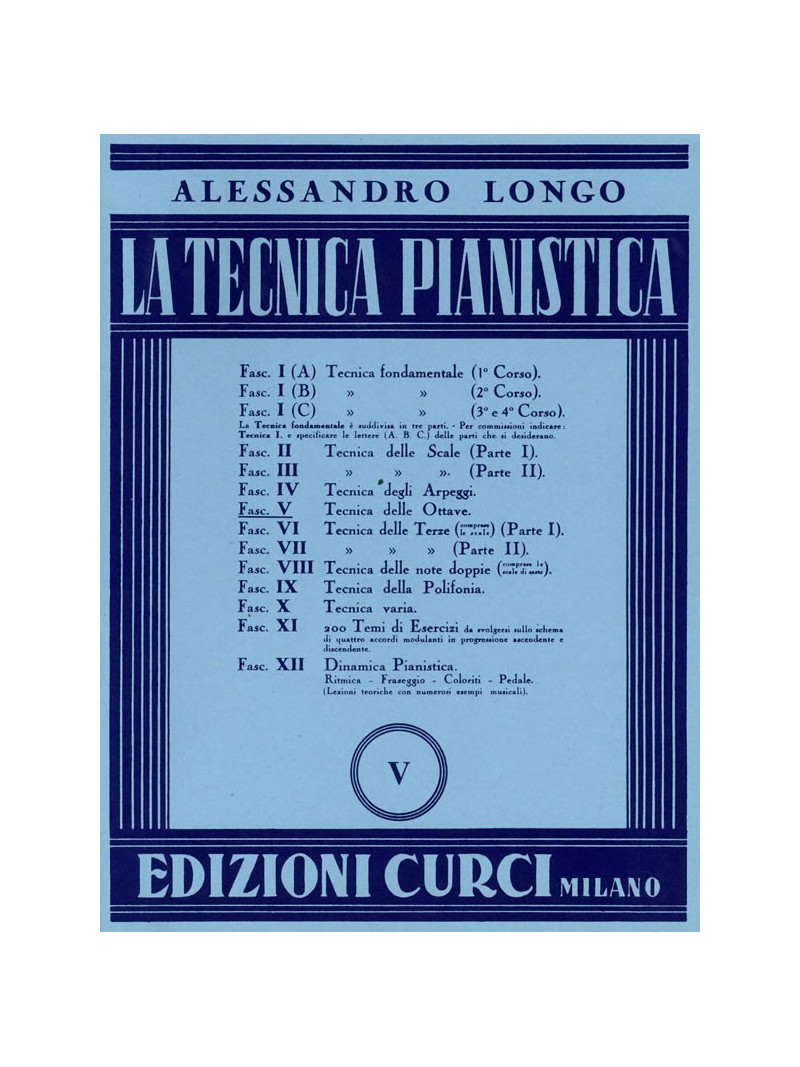 La tecnica pianistica - V