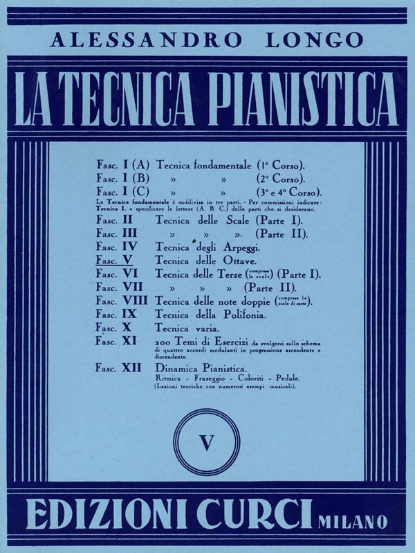 La tecnica pianistica - V