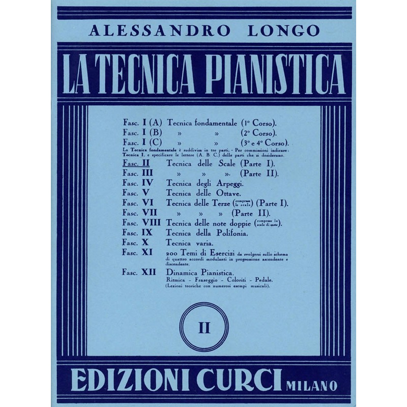 La tecnica pianistica - II