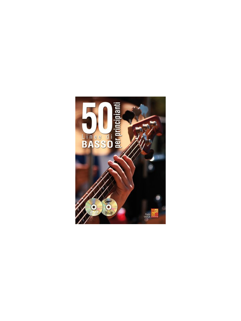 50 linee di basso per principianti (libro/CD/DVD)
