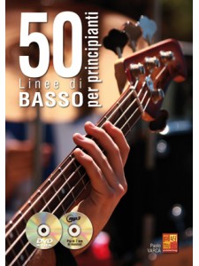 50 linee di basso per principianti (libro/CD/DVD)