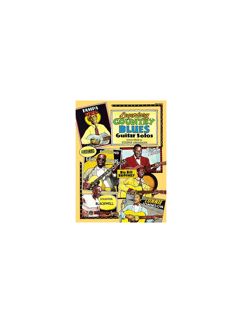 Legendary Country Blues Guitar Solos (Book/Online Audio)