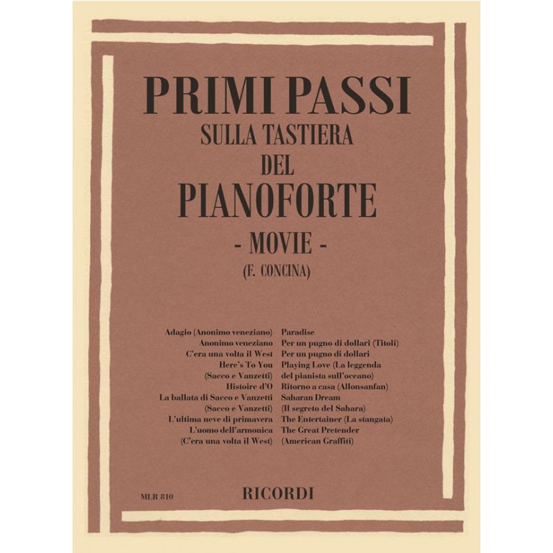 Primi passi sulla tastiera del pianoforte - Movie