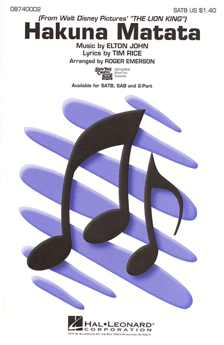 Danny Elfman: Hakuna Matata