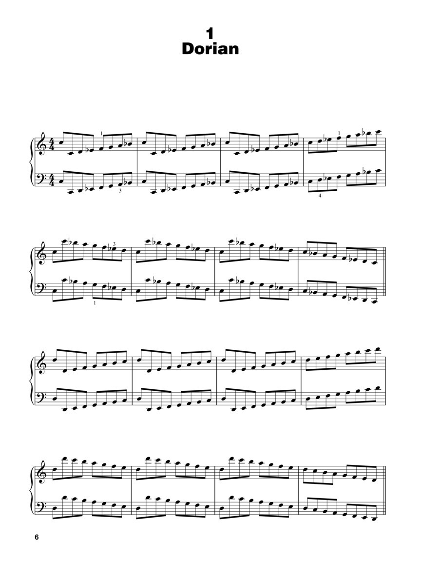 Modal Hanon - 50 Exercises