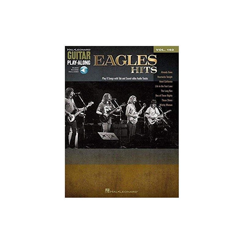 Eagles Hits: Guitar Play-Along Volume 162 (book/Audio Online)
