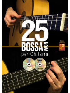 25 Bossa Nova à la Guitare (libro/CD/DVD)