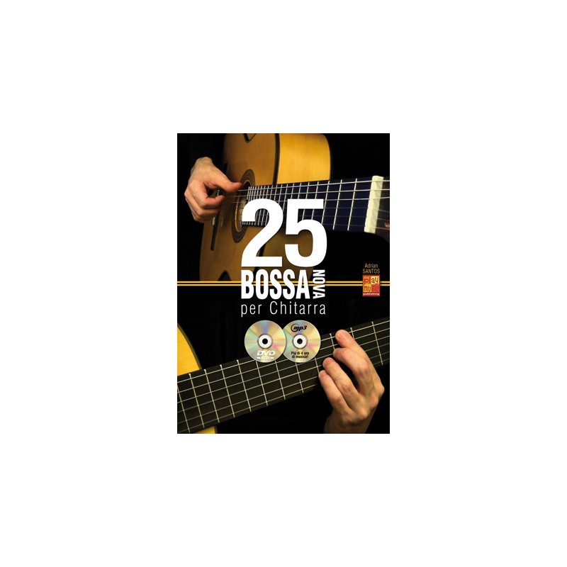 25 Bossa Nova à la Guitare (libro/CD/DVD)