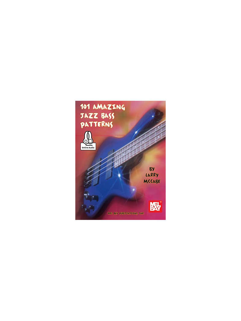 101 Amazing Jazz Bass Patterns (book/CD)