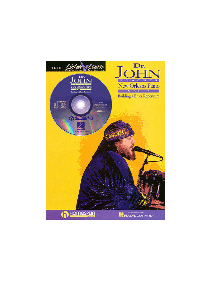 Teaches New Orleans Piano Volume 3 (book/CD)