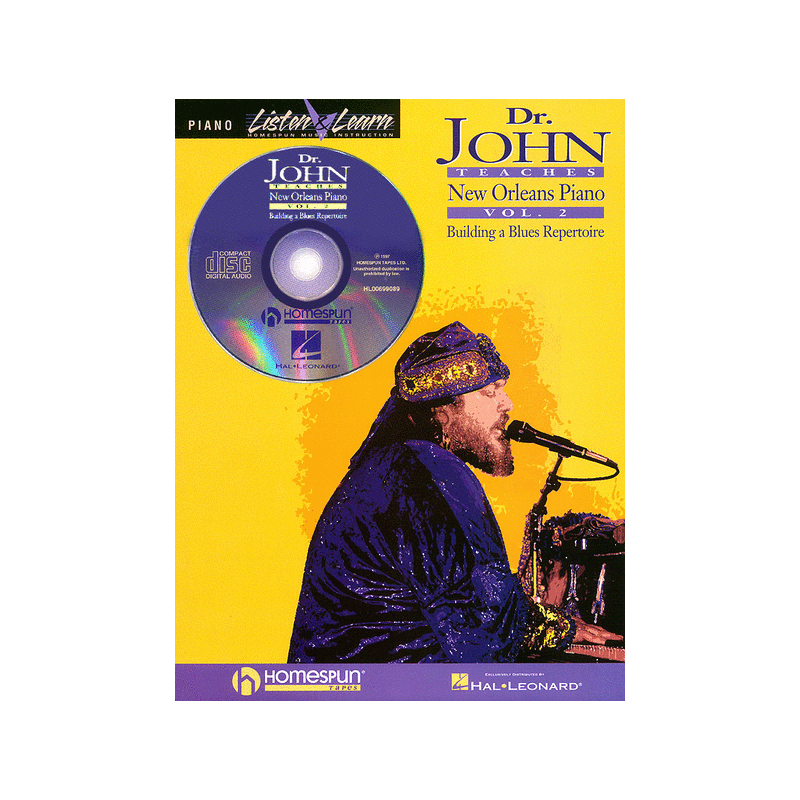 Teaches New Orleans Piano Volume 2