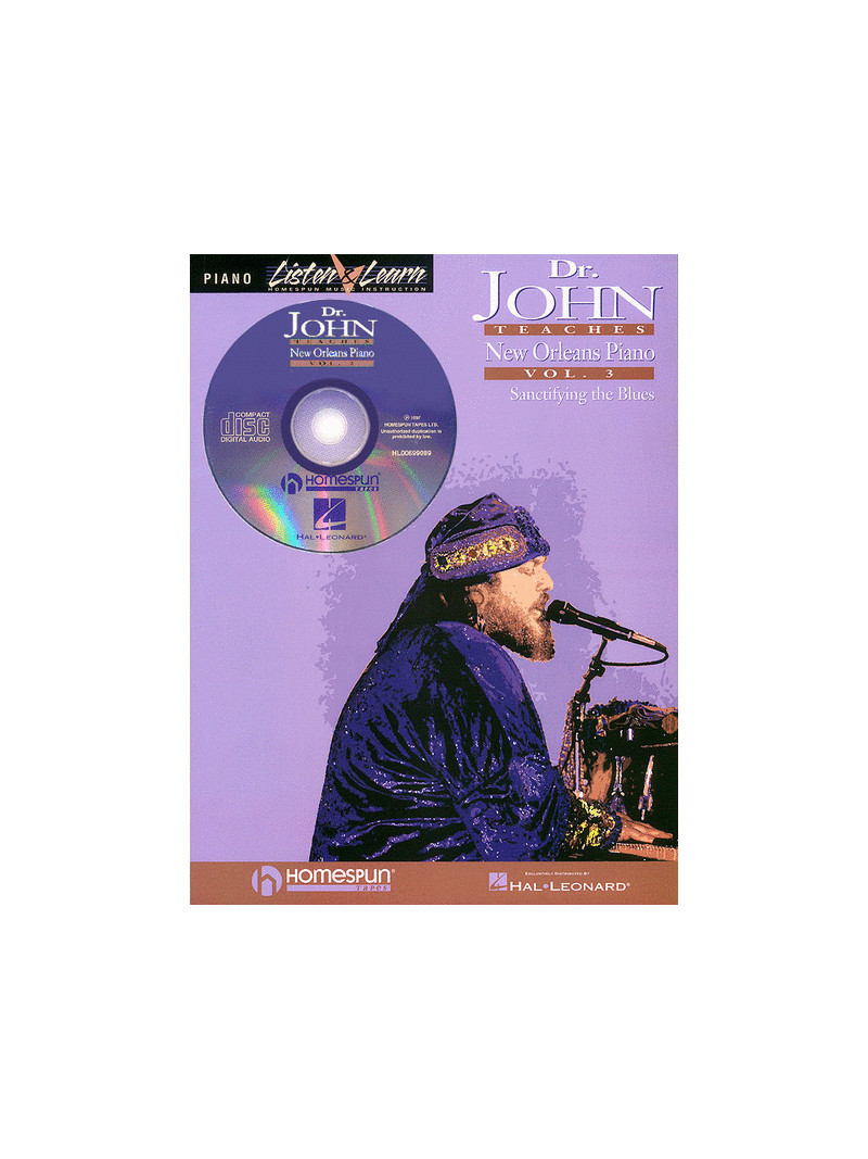Teaches New Orleans Piano Volume 3 (book/CD)