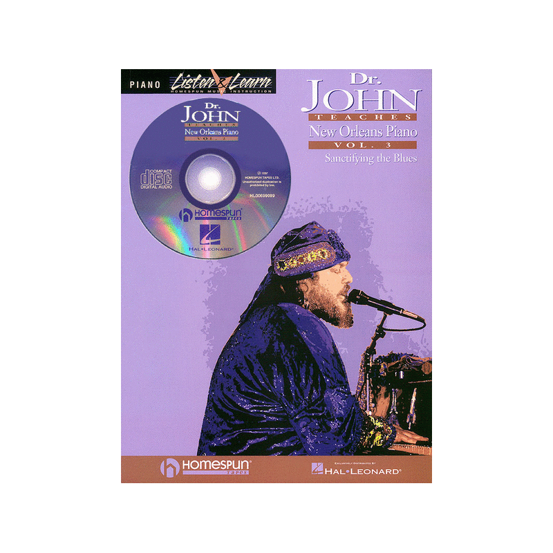 Teaches New Orleans Piano Volume 3 (book/CD)