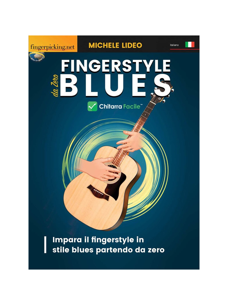 Fingerstyle blues - Chitarra facile (libro/Video on demand)