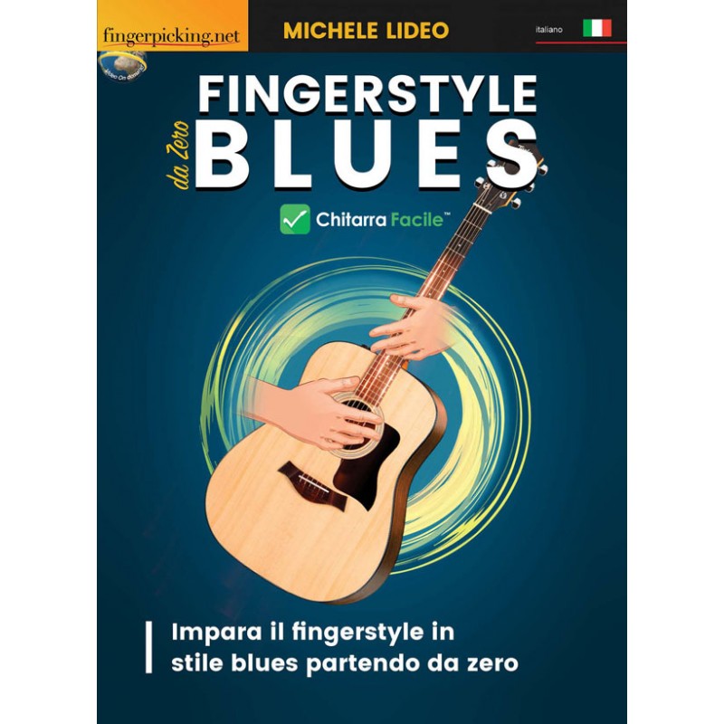 Fingerstyle blues - Chitarra facile (libro/Video on demand)