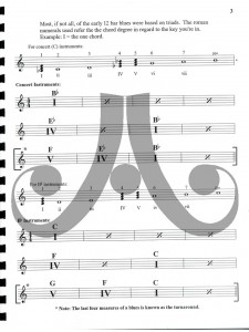 An Introduction To The Bb Blues for Trumpet, Clarinet, Tenor Sax
