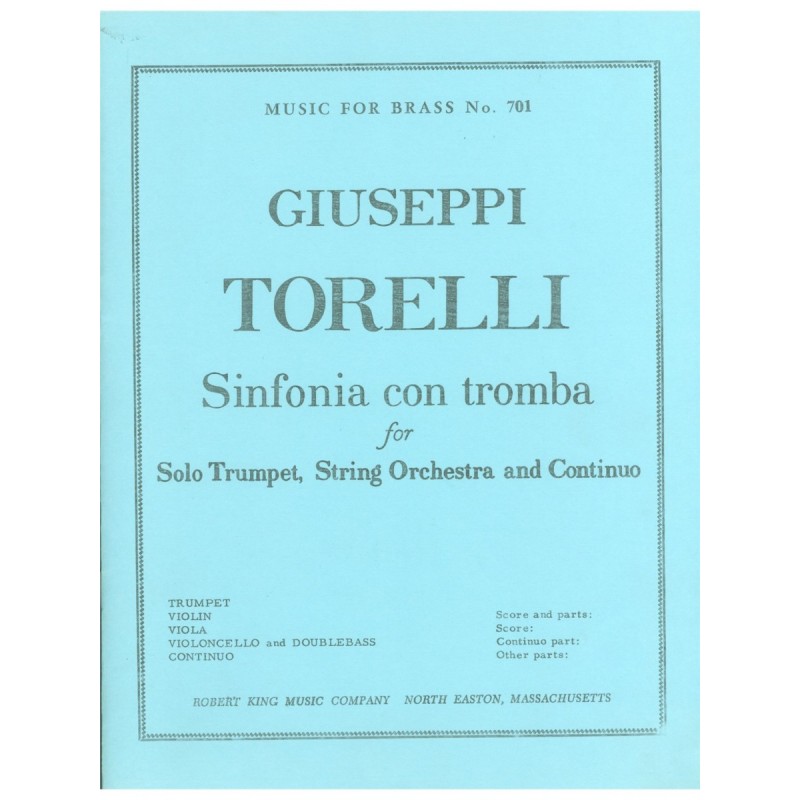 Sinfonia con Tromba (Solo Trumpet, String Orchestra & Continuo)
