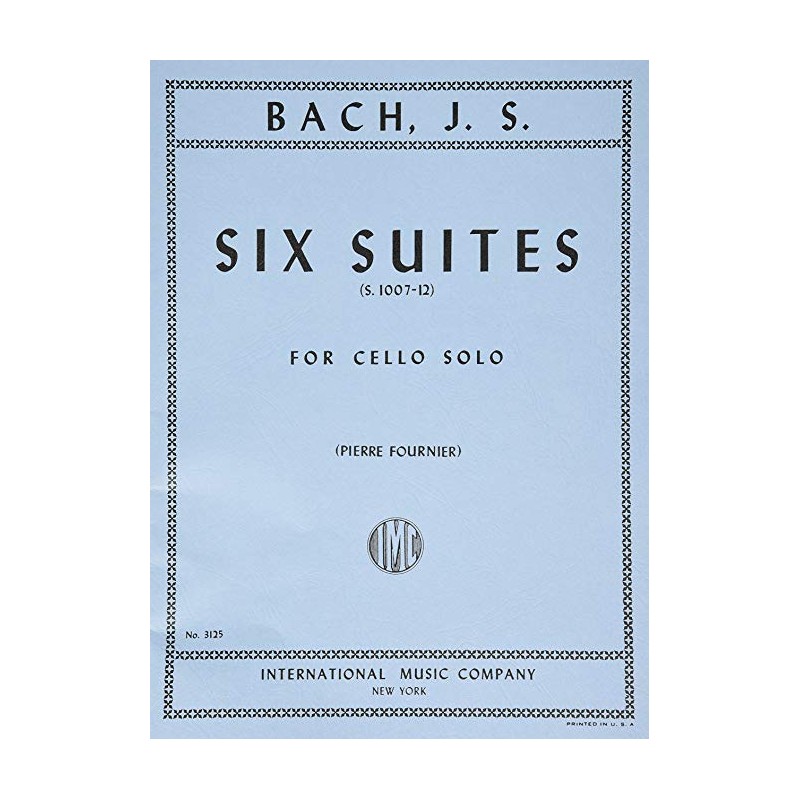 Six Suites For Cello Solo