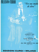 Franco Cerri - Un suo modo di dire