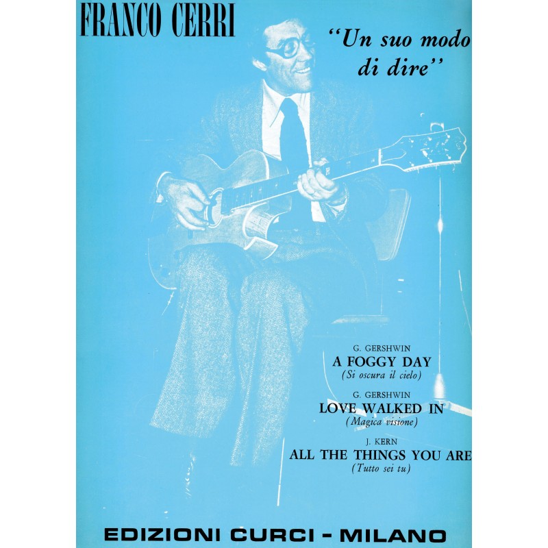 Franco Cerri - Un suo modo di dire