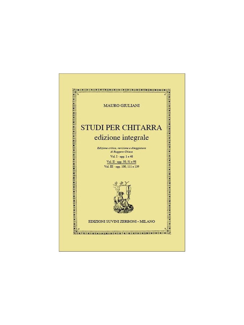 Studi per chitarra - Edizione integrale - Vol.II