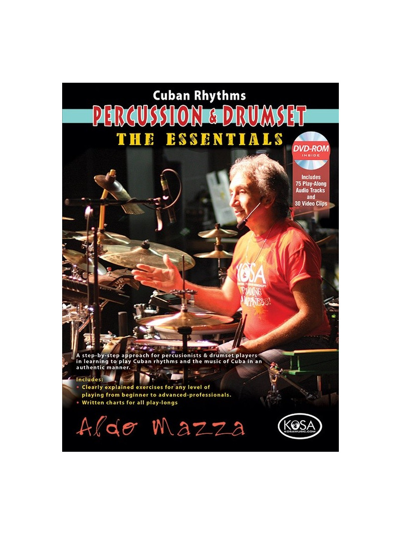 Cuban Rhythms for Percussion & Drumset (book/DVD Rom)