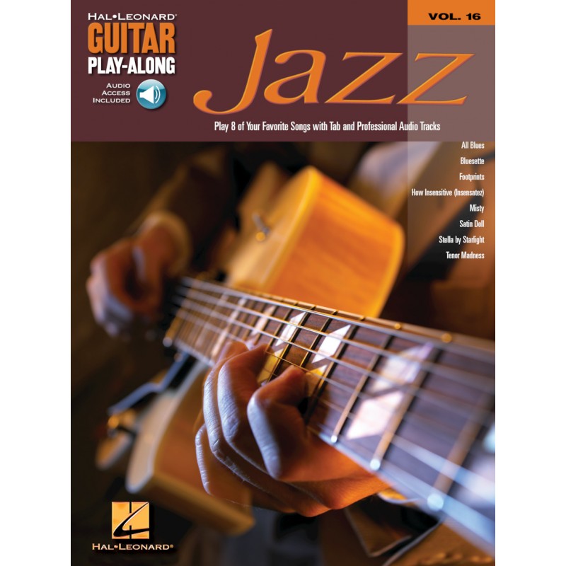 Guitar Play-Along Volume 16: Jazz Guitar (book/CD)