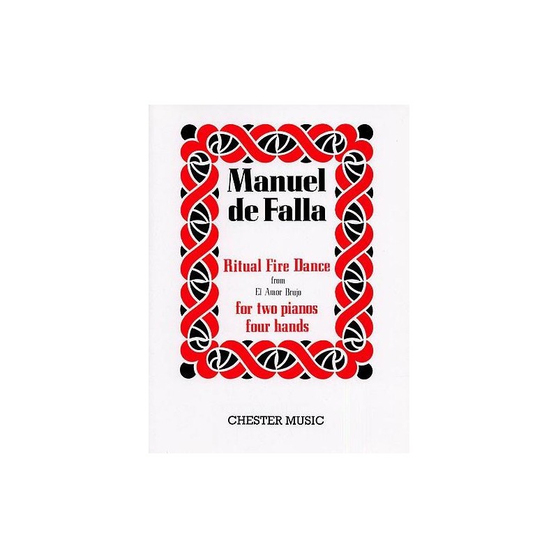Ritual Fire Dance from El Amor Brujo (2 Pianos, 4 Hands)